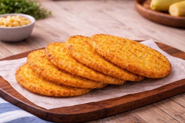 Sweet Corn Arepa with Cheese