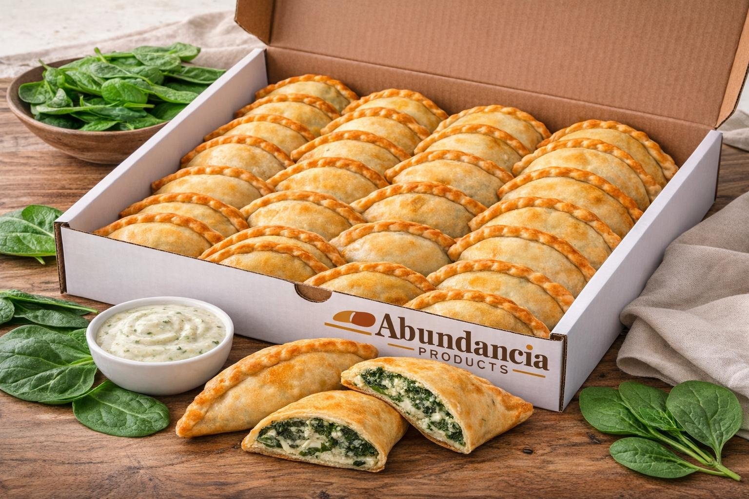 Spinach Empanada x 40
